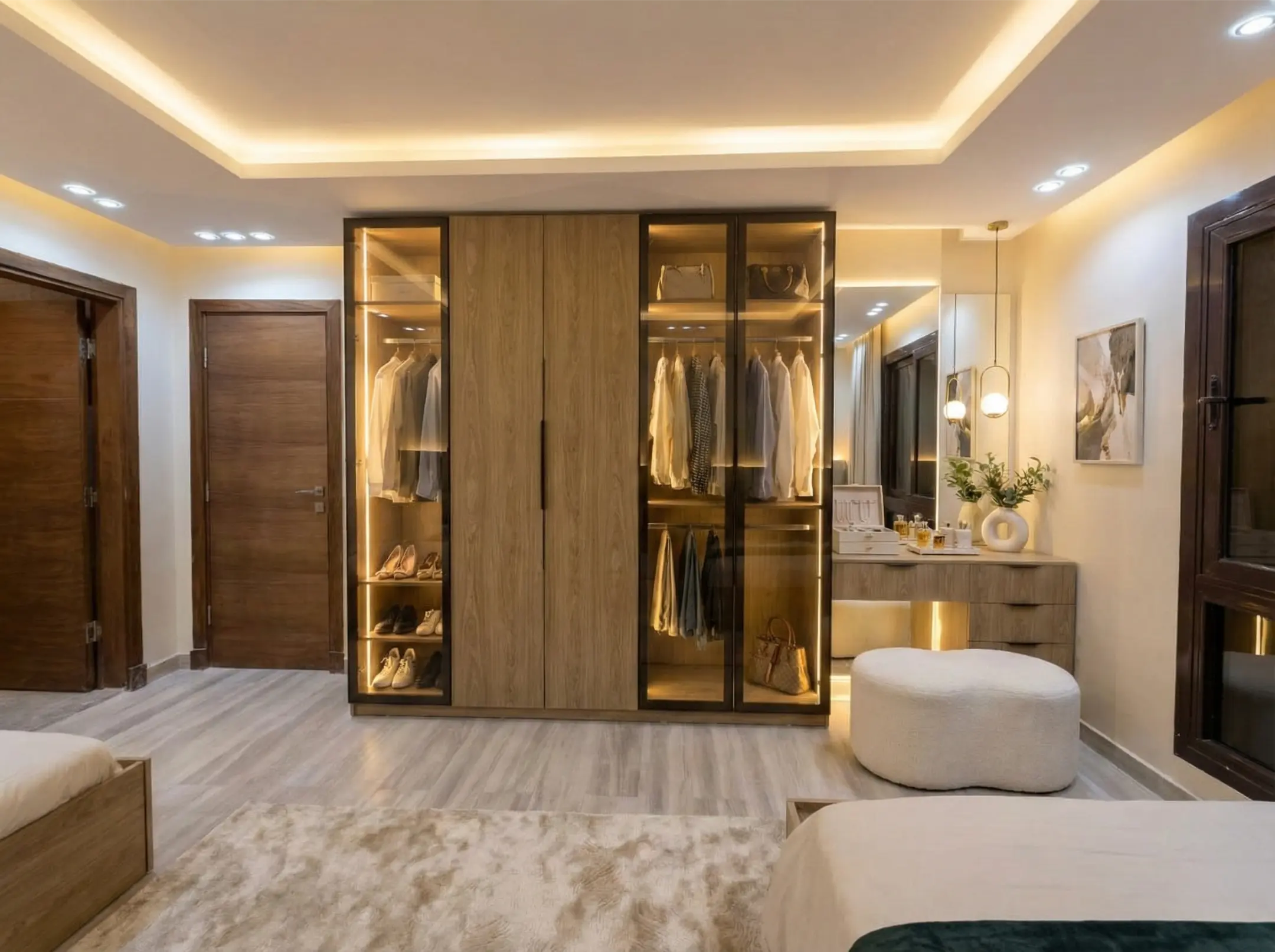 تصميم دريسنج روم وغرف ملابس القاهرة